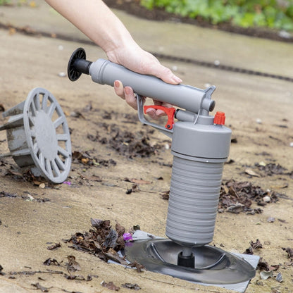 Pistolet déboucheur à air comprimé universel avec 4 adaptateurs - Efficacité garantie !