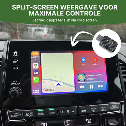 PlugWave 2.0 – Adaptateur Bluetooth Sans Fil pour Apple CarPlay & Android Auto