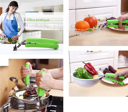 Poignée Amovible Universelle Sécurisée pour Casseroles et Plats Chauds