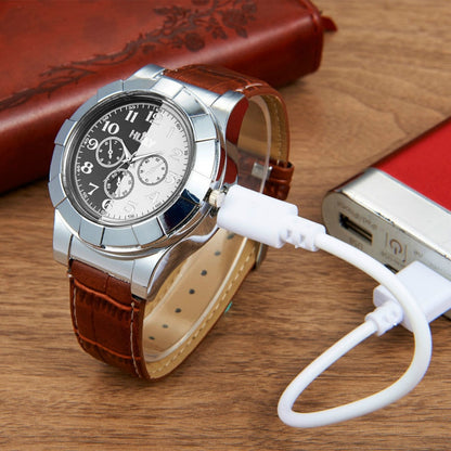Montre élégante avec briquet intégré : style moderne et pratique
