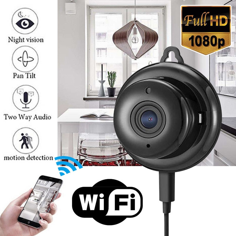 Caméra WiFi Mini Full HD pour une surveillance discrète et efficace