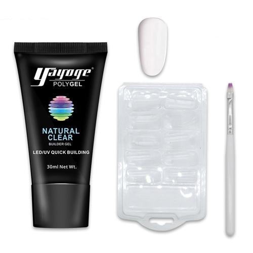 Kit Polygel Professionnel pour Manucure à Domicile