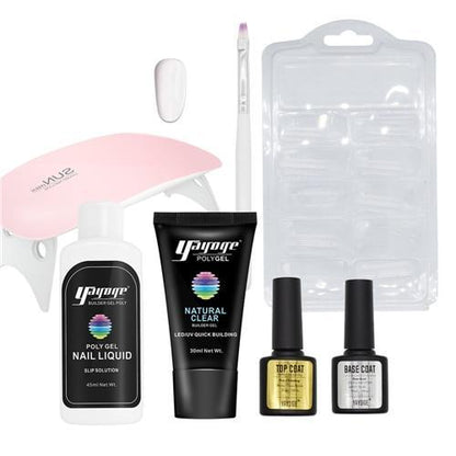 Kit Polygel Professionnel pour Manucure à Domicile