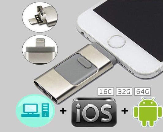 Clé USB Multifonction pour Smartphone - Transferts Rapides et Pratiques