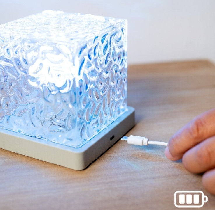 Projecteur Tactile LED Rechargeable d’Aurores Boréales avec Télécommande