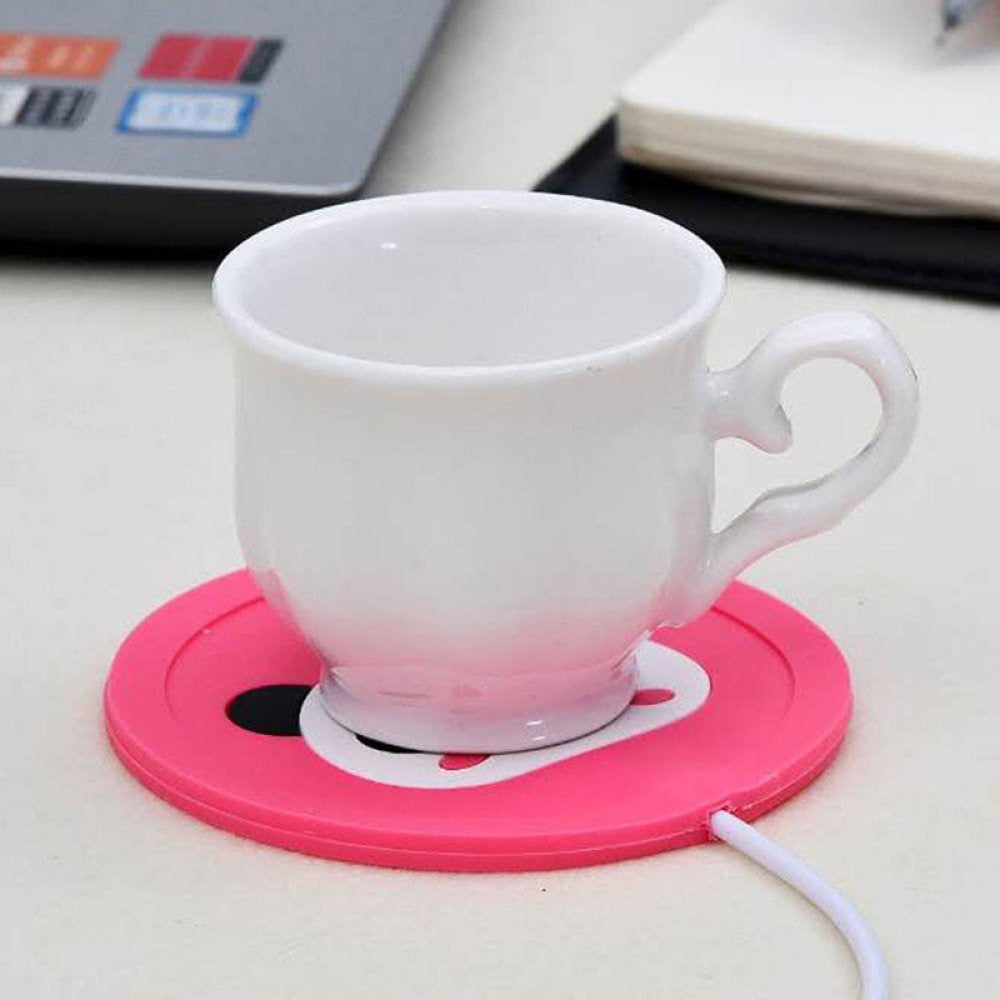 Chauffe Tasse USB Panda Rose - Gardez votre boisson toujours chaude !
