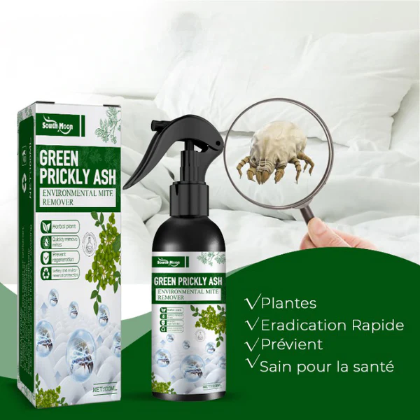 Sprays anti-punaises de lit - Lot de 2, protection efficace pour votre sommeil