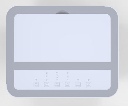 Rafraîchisseur d'air à roulettes 45W - 6L avec écran digital