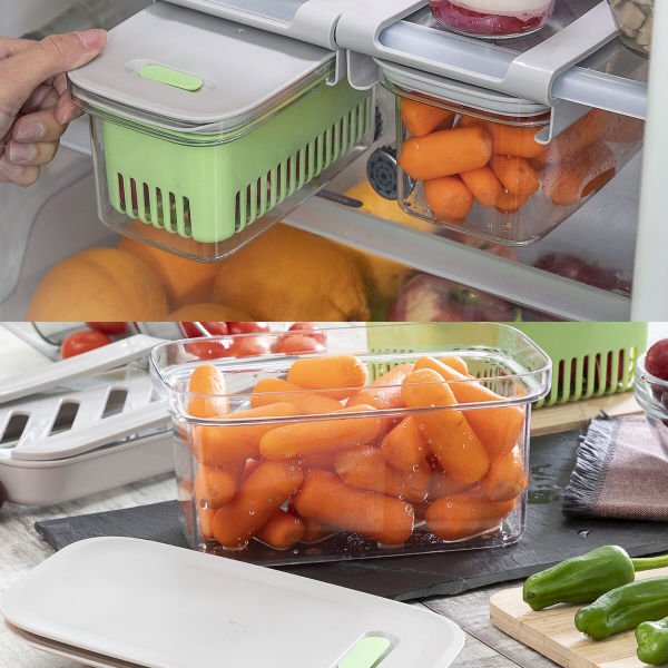 Contenant en Silicone Innovant avec Ventilation et Filtration