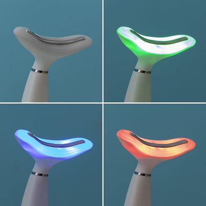 Réducteur de double-menton 3-en-1 avec photothérapie et thermothérapie