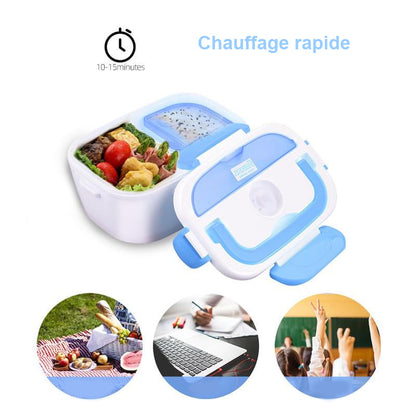 Lunch Box Chauffante - Réchauffez vos repas partout avec style !