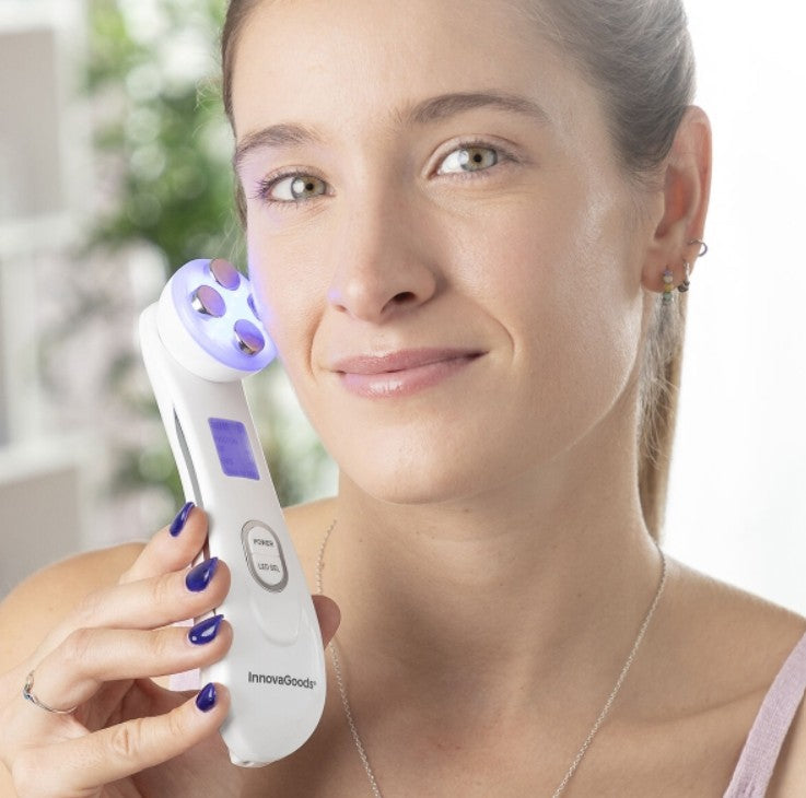 Pack Régénérant Visage : Masseur à Radiofréquence, Sérum et Crème Nourrissante