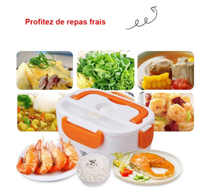 Lunch Box Chauffante - Réchauffez vos repas partout avec style !