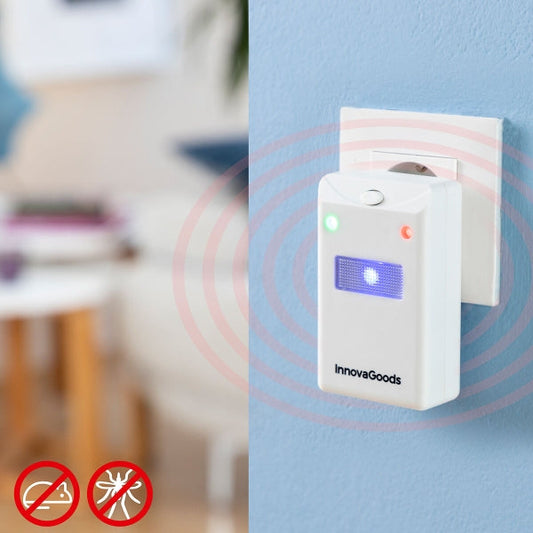 Répulsif LED Écologique contre Insectes et Rongeurs - Lot de 2