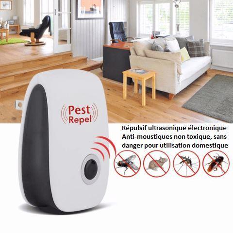 Répulsif Antiparasites Ultrasonique - 1 Achetez, 1 Offert !