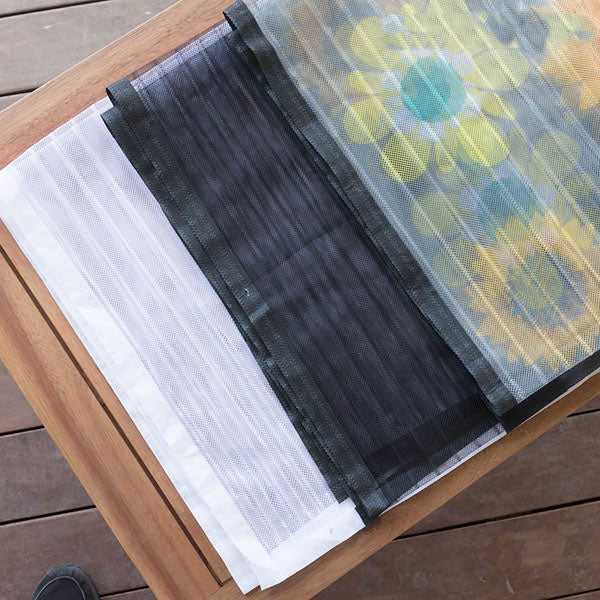 Rideau moustiquaire léger en maille avec fermeture magnétique