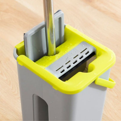 Balai Serpillière Klirimop à Tête Rotative 360° avec Seau à 2 Compartiments
