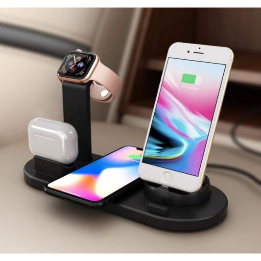 Station de charge multifonction avec 6 connecteurs pour iPhone – Livraison gratuite