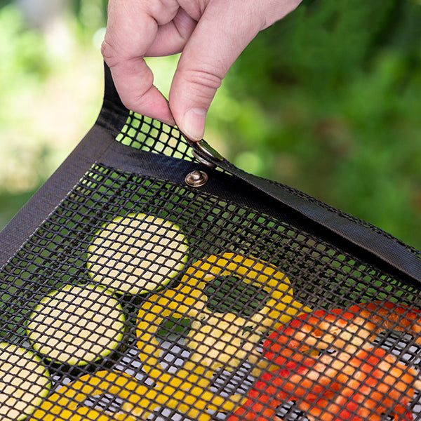 Lot de 2 sacs de cuisson antiadhésifs pour barbecue