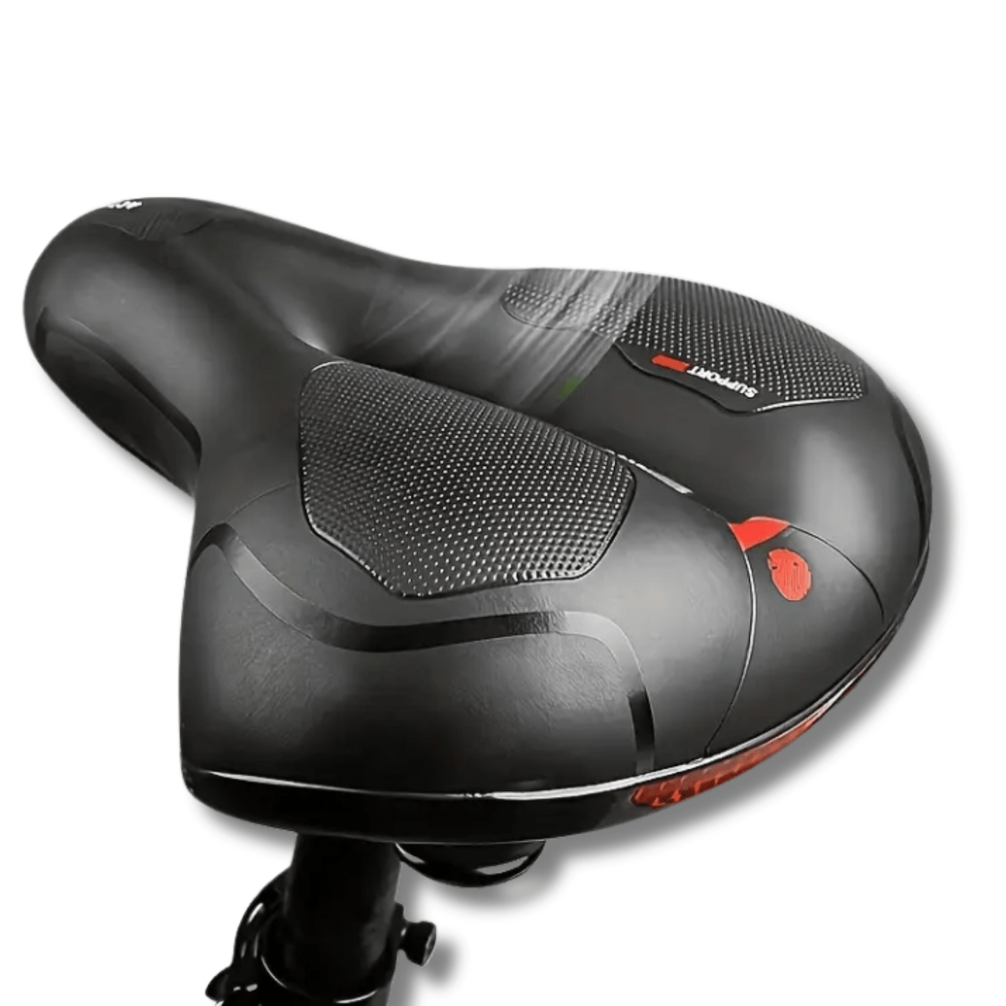 Saddlelux – Selle de vélo ultra-confort avec feu arrière intégré