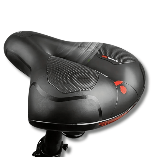 Saddlelux – Selle de vélo ultra-confort avec feu arrière intégré