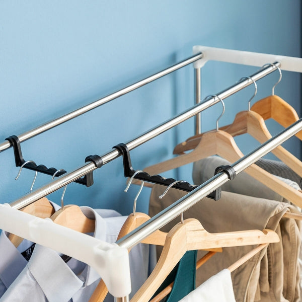 Séchoir silencieux électrique portable 1200W avec minuterie et 2 hauteurs