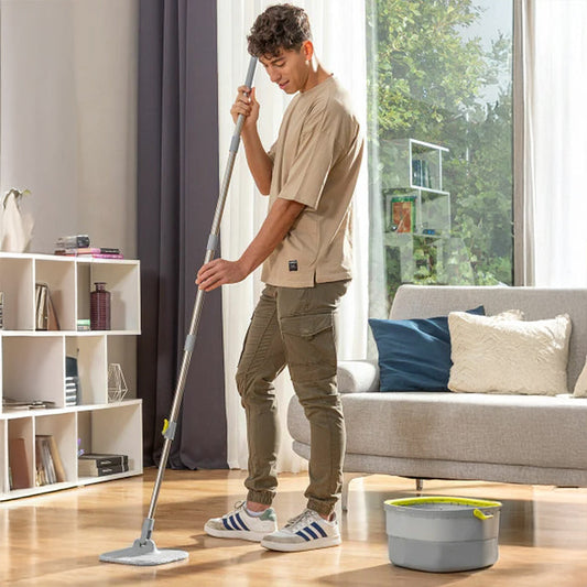 Serpillière Rotative Autonettoyante avec Seau à Séparation - Simplifiez votre Ménage !