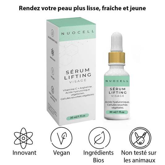 Sérum Lifting Visage - Éclat Jeune et Frais