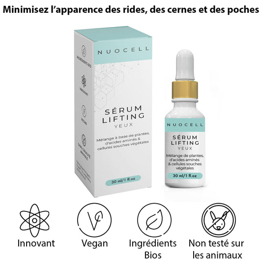 Sérum Jeunesse Regard - Lifting Instantané pour Yeux Fatigués
