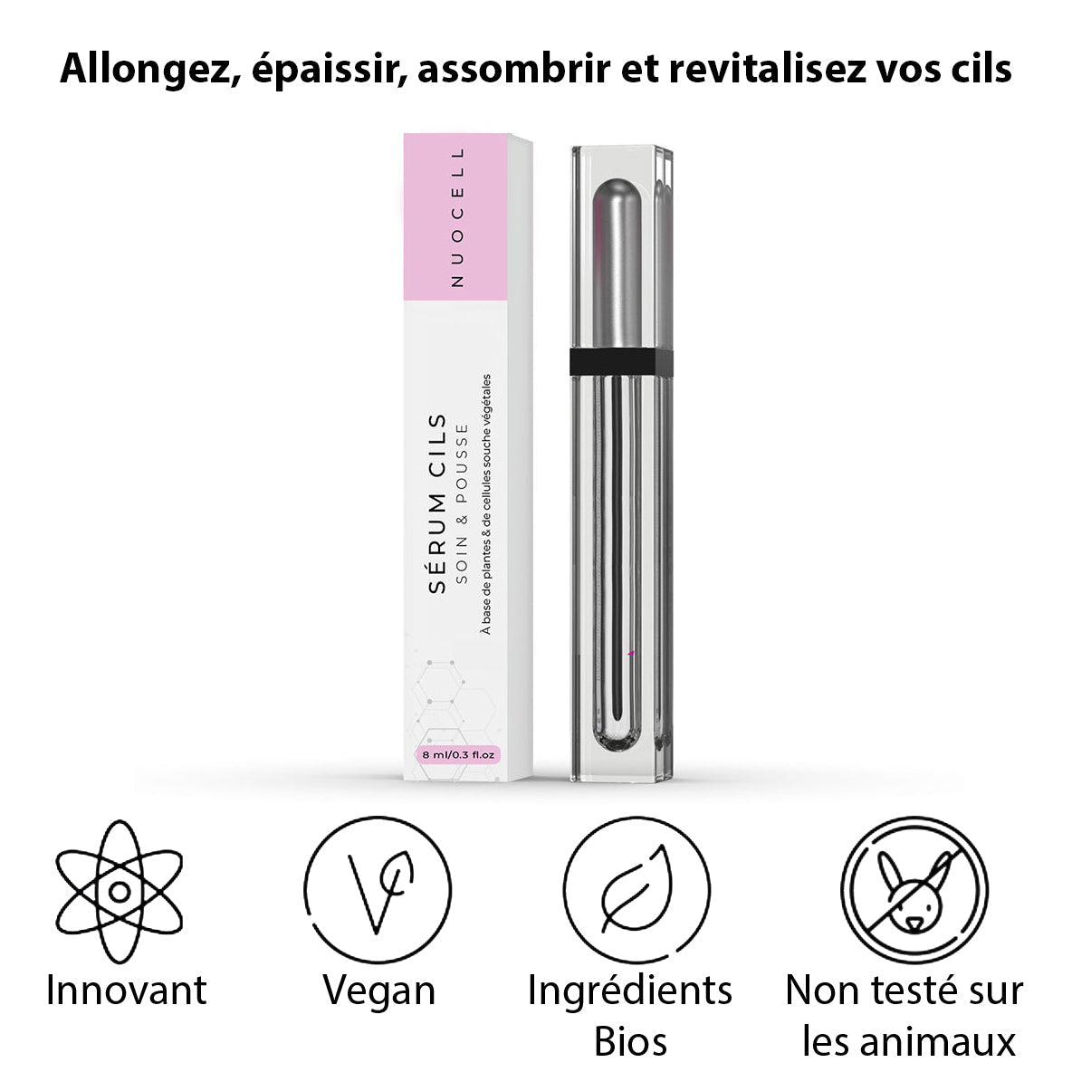 Sérum Cils Revitalisant : Épaississez et Allongez Vos Cils Naturellement