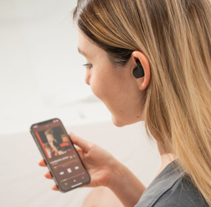Mini Écouteurs Intra-auriculaires Invisibles pour un Sommeil Tranquille
