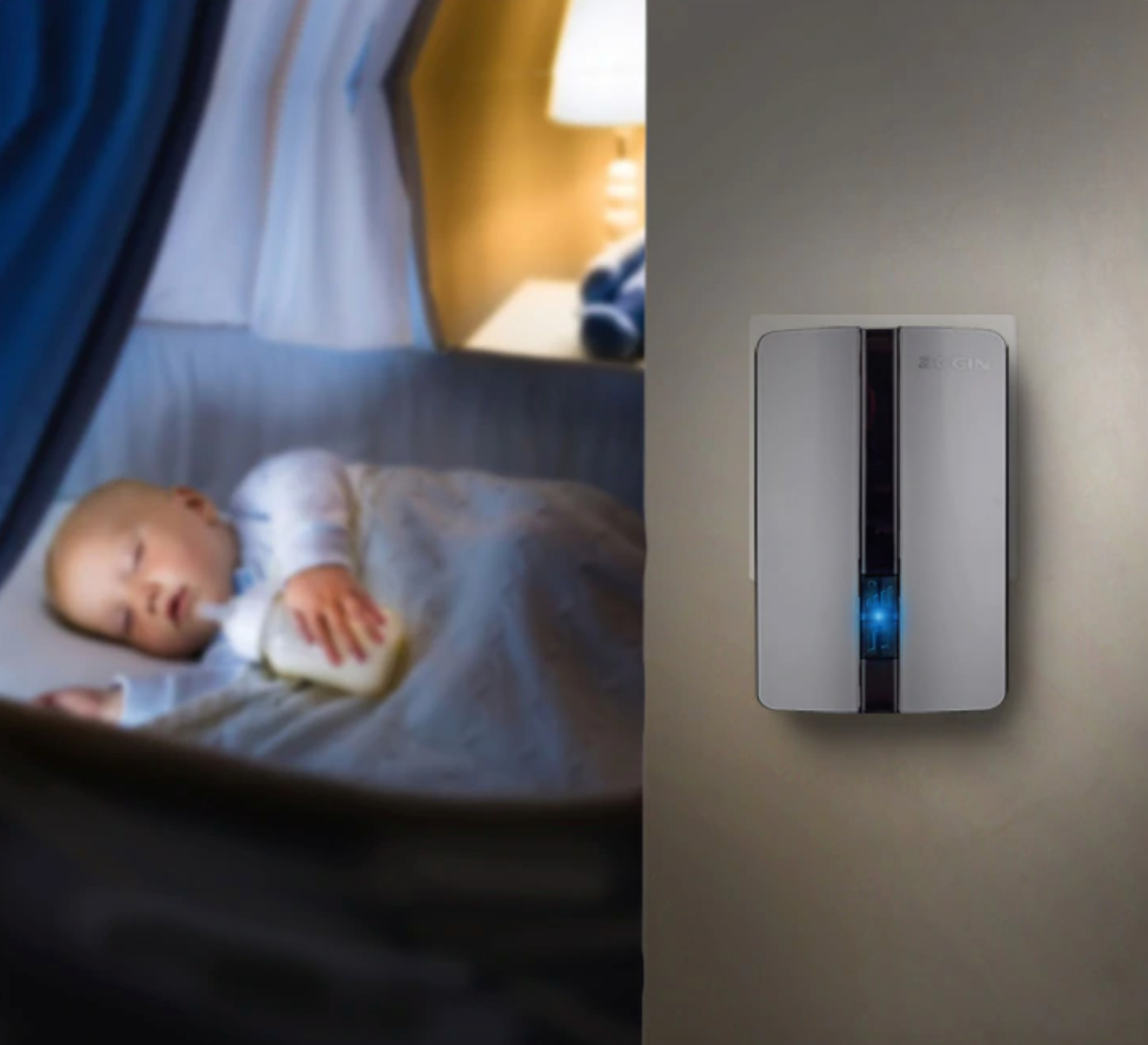 Sonnette sans-fil Auto-alimentée avec signal visuel et 51 mélodies