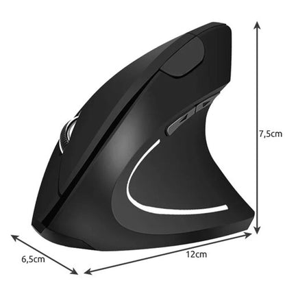 Souris verticale ergonomique sans fil pour un confort optimal