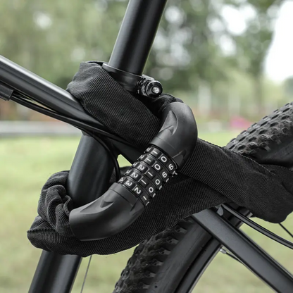 SteelGuard™ Cadenas à Chaîne Ultra Solide avec Code à 5 Chiffres pour Véhicules