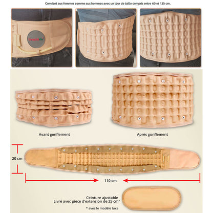 Ceinture Stretch&Go : Soulagez votre mal de dos en toute simplicité