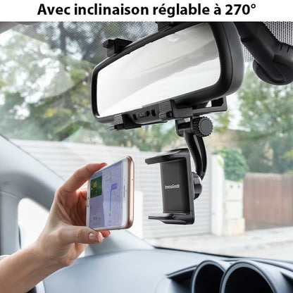 Support de téléphone pour rétroviseur : sécurité et praticité en conduisant !