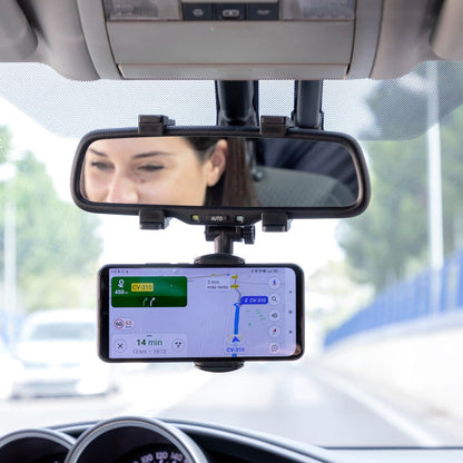 Support de téléphone pour rétroviseur : sécurité et praticité en conduisant !