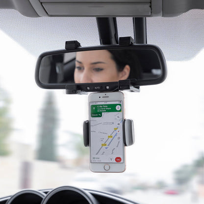 Support de téléphone pour rétroviseur : sécurité et praticité en conduisant !