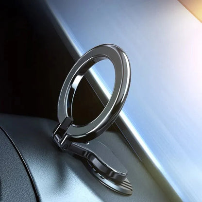Support Magnétique Pliable pour Téléphone de Voiture - Installation Facile et Sécurisée