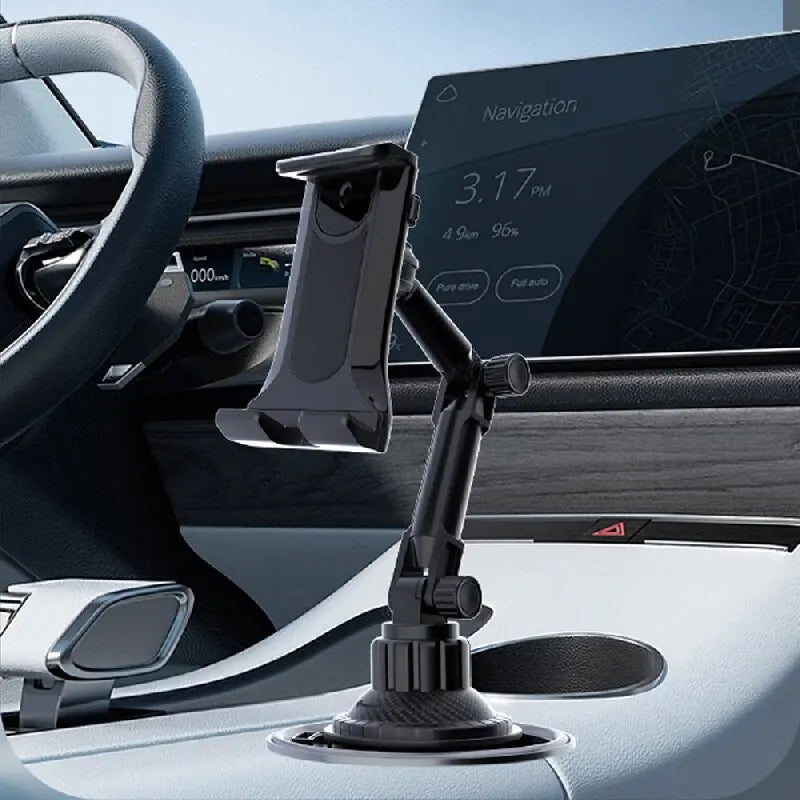 Support Tablette Auto avec Porte-Gobelet - Pratique et Élégant