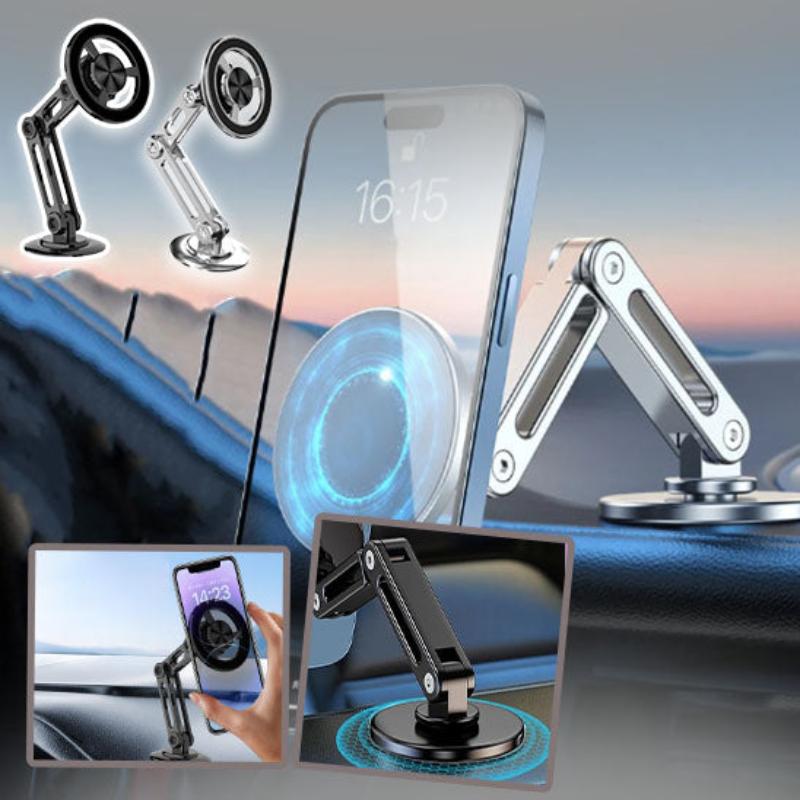 Support Téléphone Magnétique pour Voiture - Conduite Sécure et Connectée