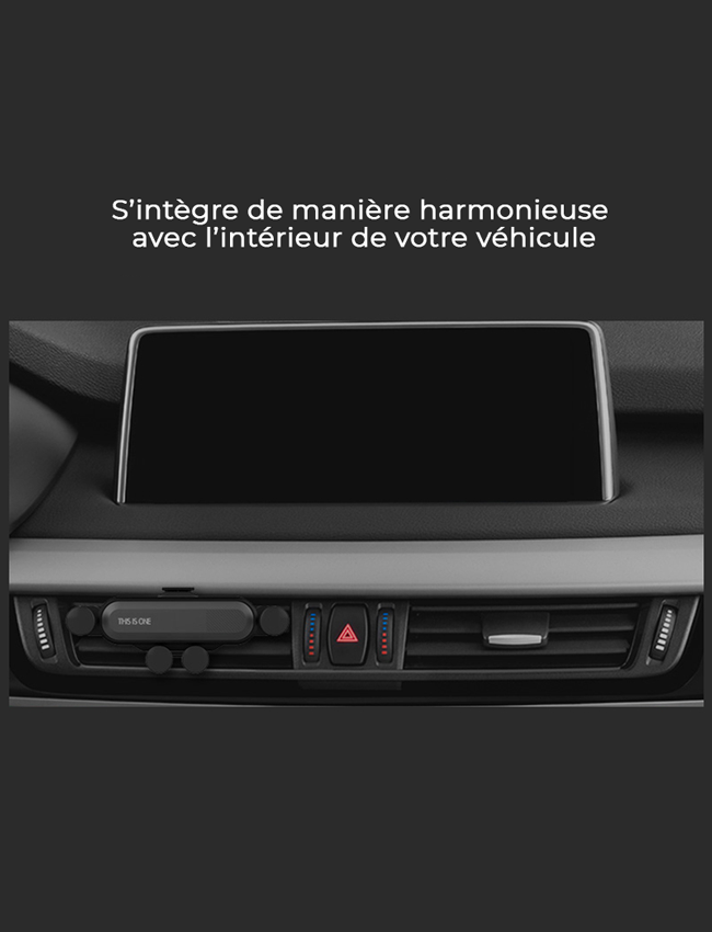 Support Magnétique pour Voiture - Fixation Rapide et Sécurisée pour Téléphone