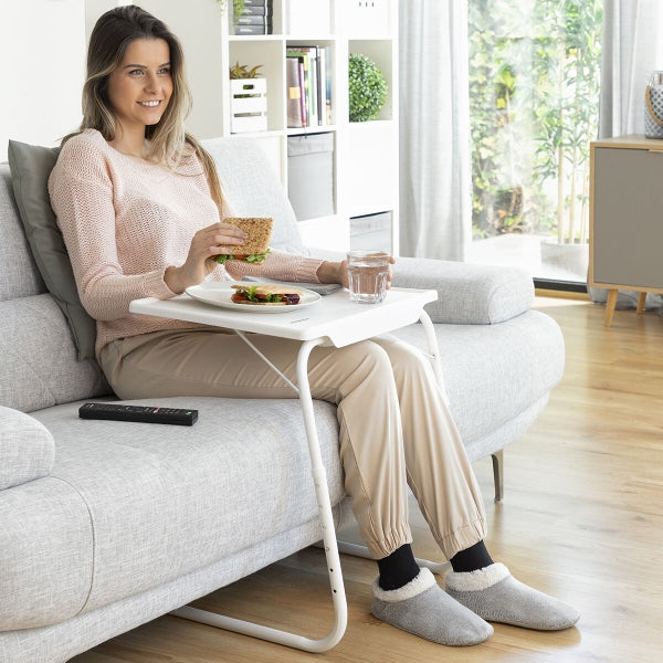 Table d'appoint pliante multi-usage au design moderne