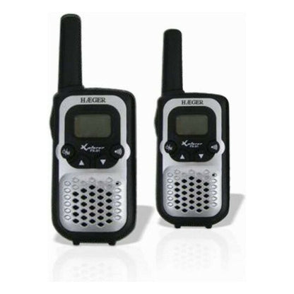 Ensemble de 2 talkie-walkies Xplorer avec portée de 3 km - Supports inclus