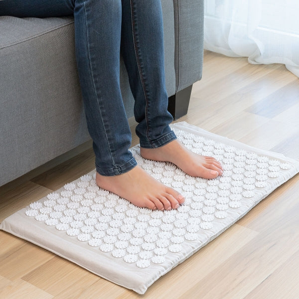 Tapis d’acupression matelassé pour un bien-être optimal