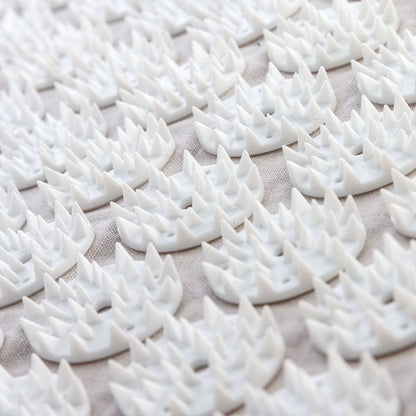 Tapis d’acupression matelassé pour un bien-être optimal