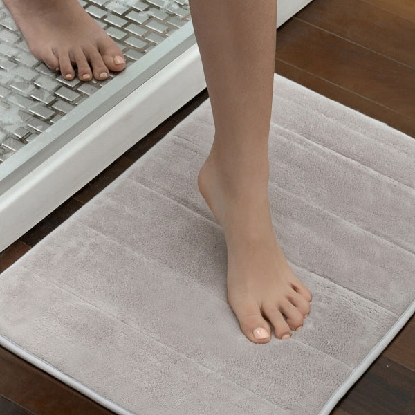 Tapis de bain viscoélastique élégant et antidérapant