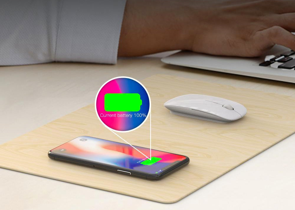 Tapis de souris avec chargeur à induction : alliez style et fonctionnalité !