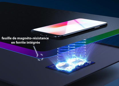 Tapis de souris avec chargeur à induction : alliez style et fonctionnalité !