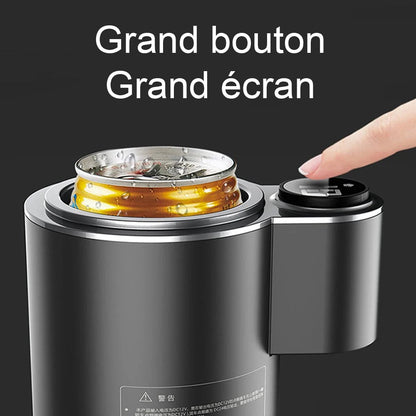 Tasse réfrigérante avec affichage digital de température